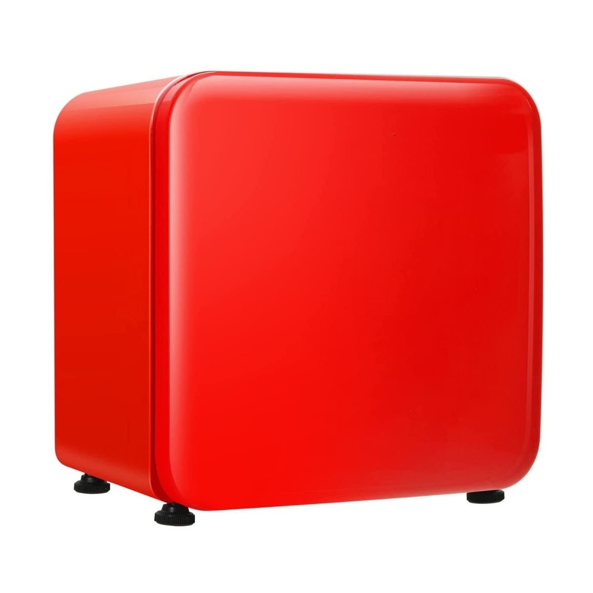 0~10â„ƒ Compact Refrigerator with Reversible Door for Dorm Apartment-Red