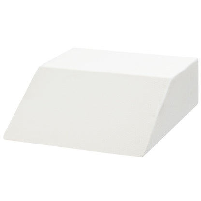 Leg Elevation Pillow with Washable Cover for Sleeping-White